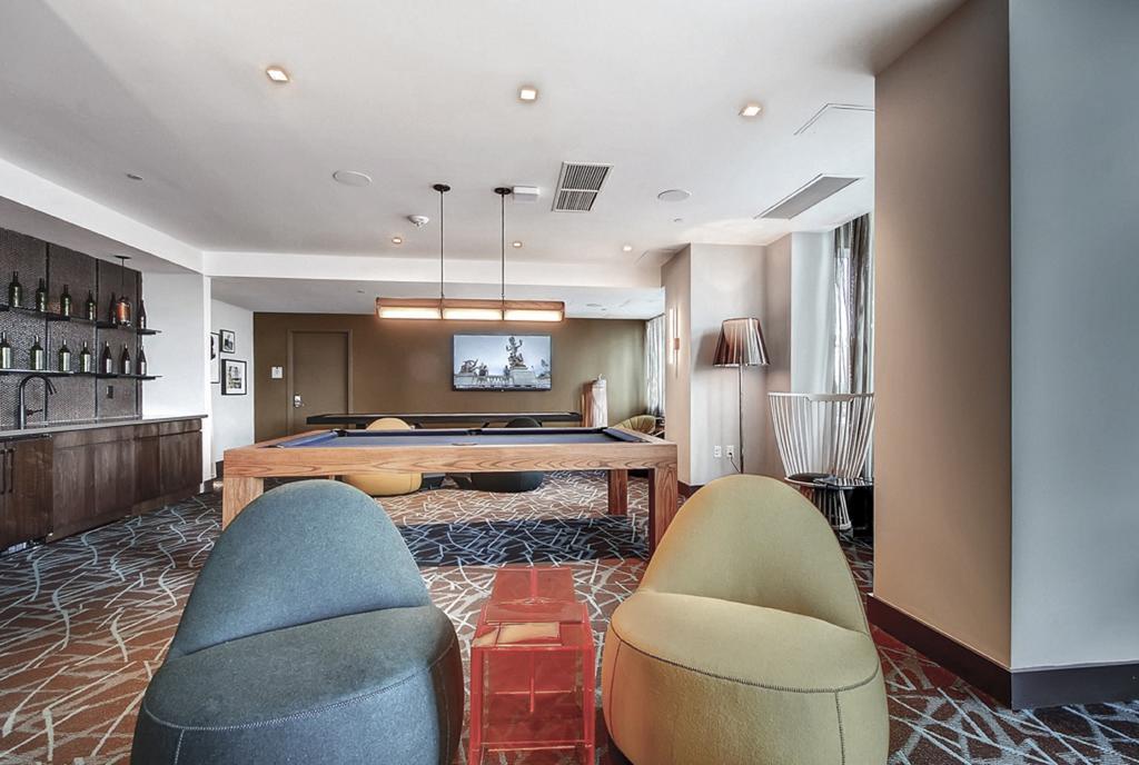 Global Luxury Suites At Newport Jersey City Luaran gambar