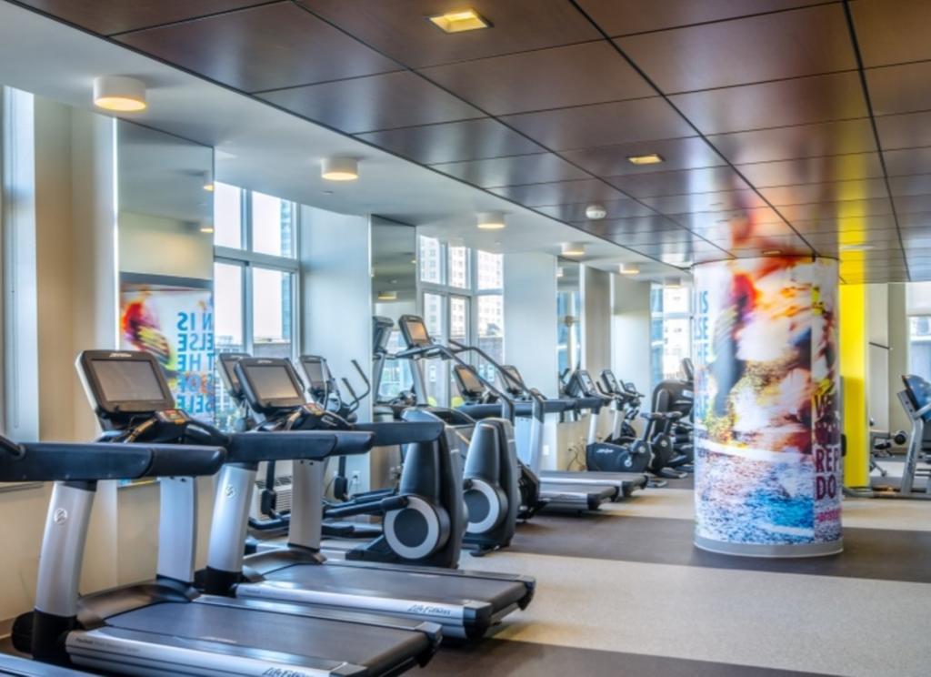 Global Luxury Suites At Newport Jersey City Luaran gambar