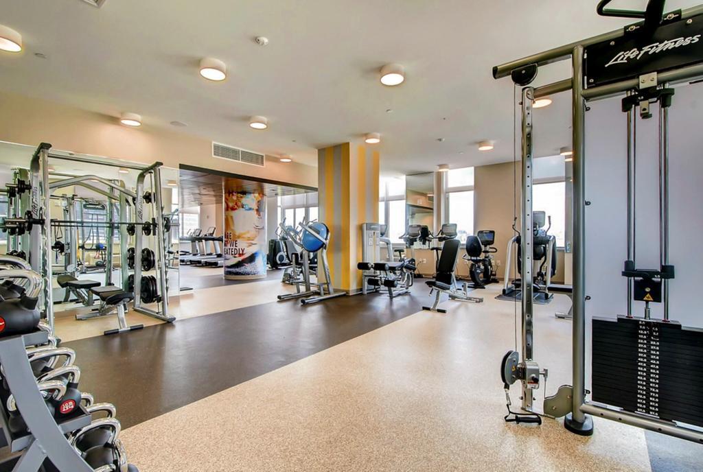 Global Luxury Suites At Newport Jersey City Luaran gambar
