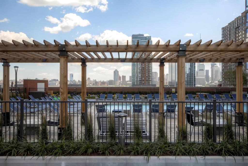Global Luxury Suites At Newport Jersey City Luaran gambar