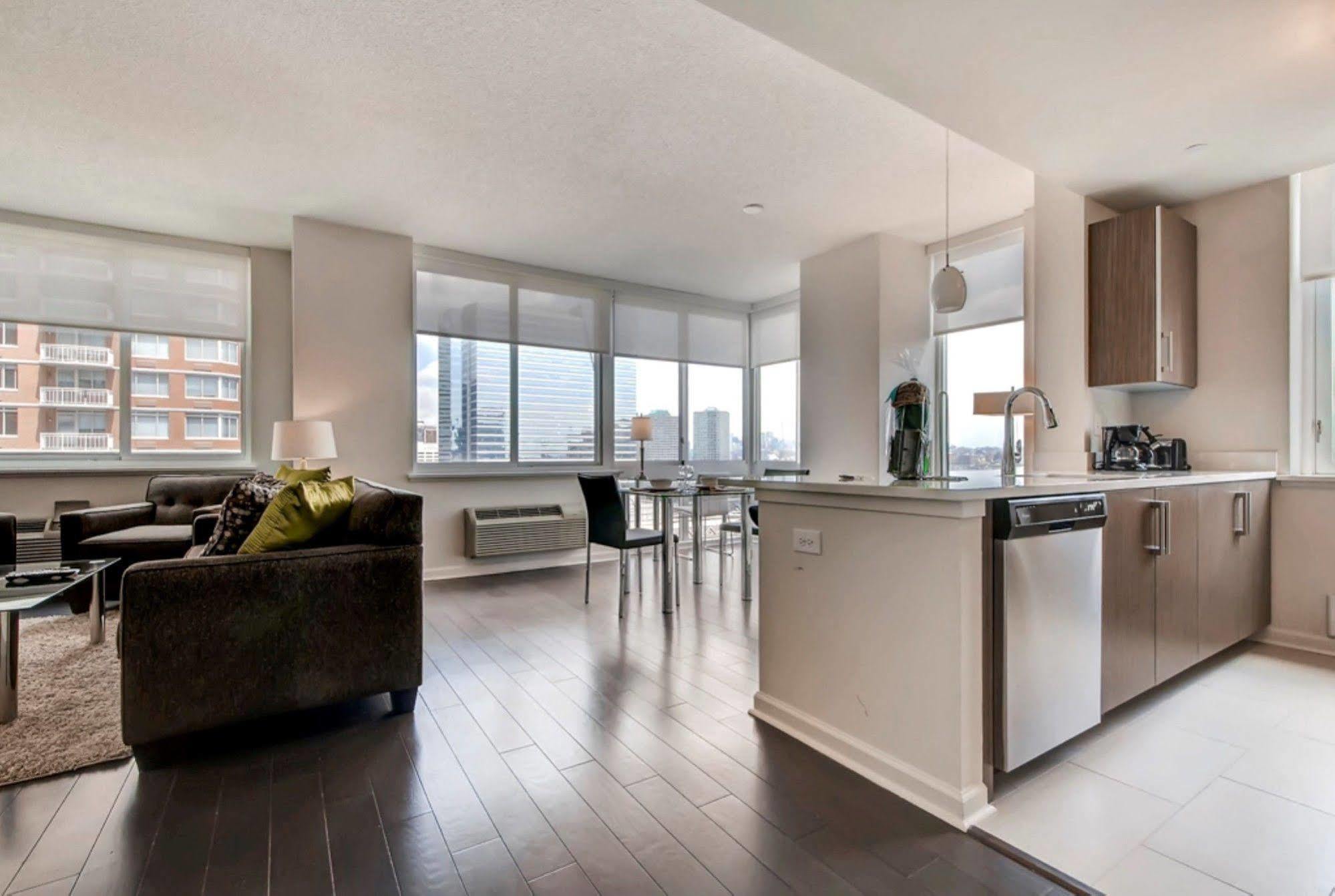 Global Luxury Suites At Newport Jersey City Luaran gambar