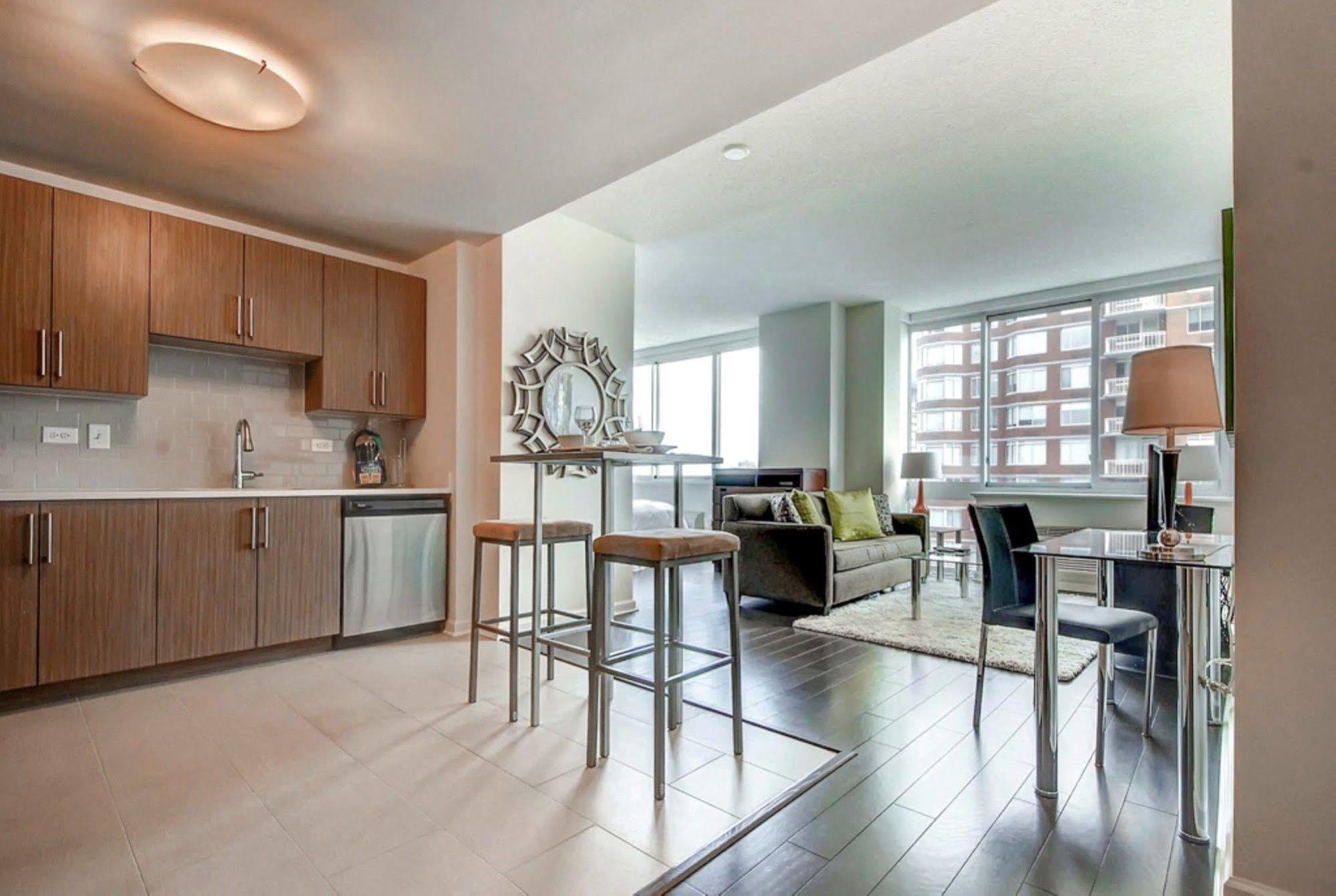 Global Luxury Suites At Newport Jersey City Luaran gambar