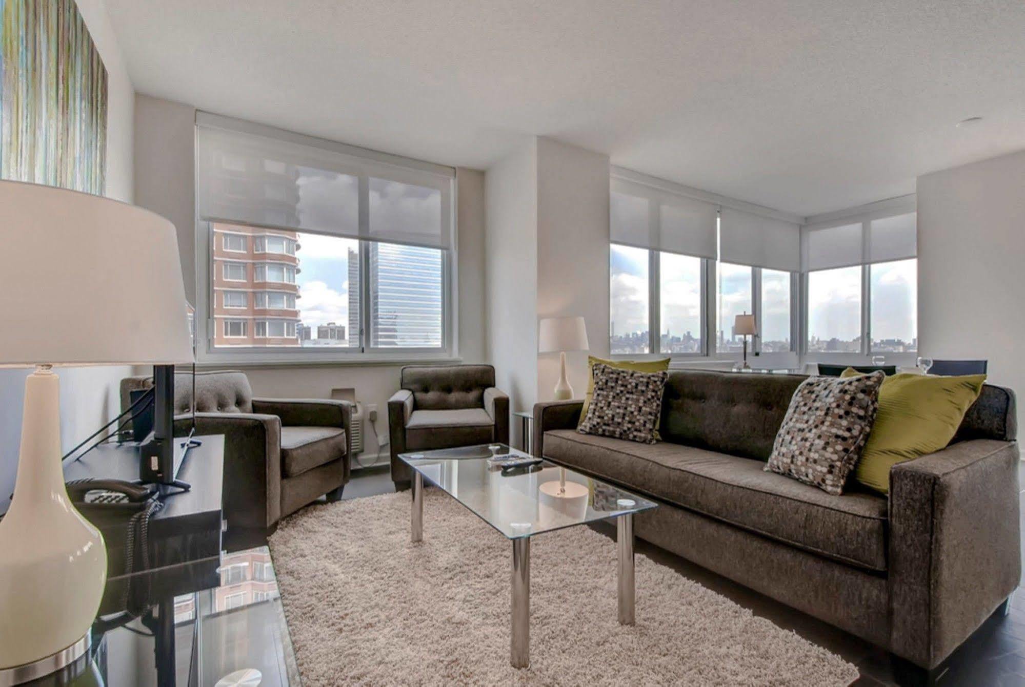 Global Luxury Suites At Newport Jersey City Luaran gambar