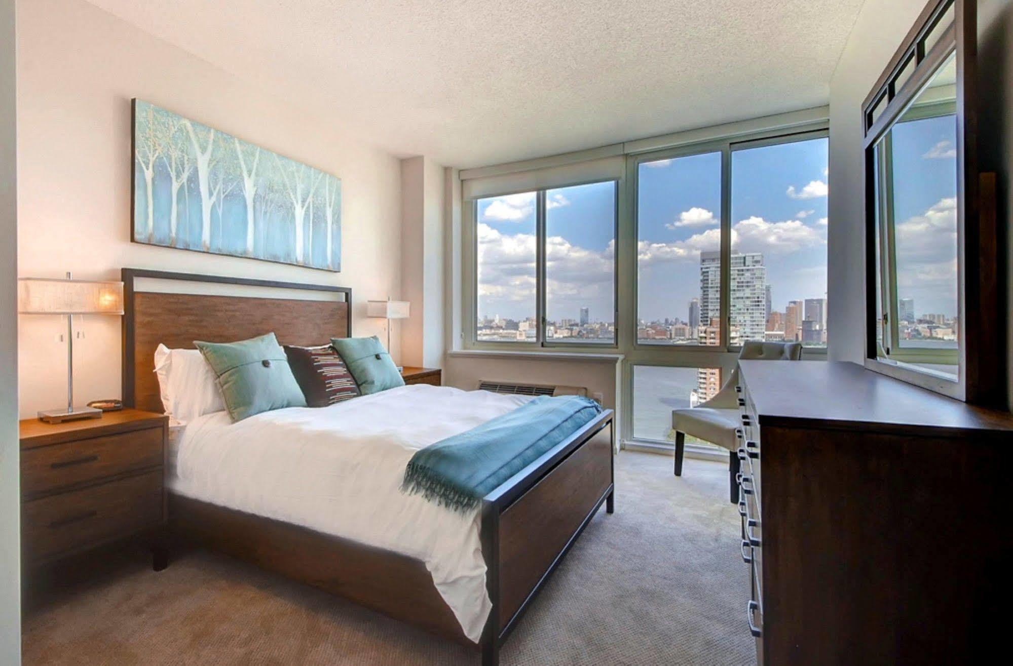 Global Luxury Suites At Newport Jersey City Luaran gambar